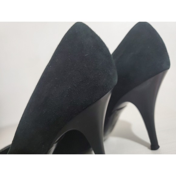 GIUSEPPE ZANOTTI Women\'s Black Suede Shoes Size 6